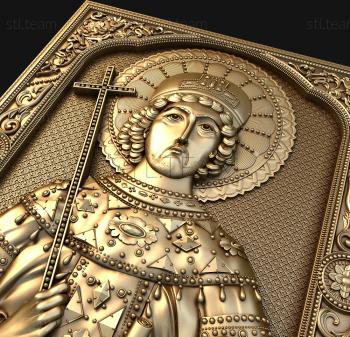 3D модель Святой Константин (STL)